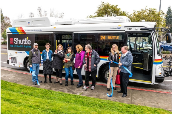Ride the Free Bus. Meet a Buddy!
