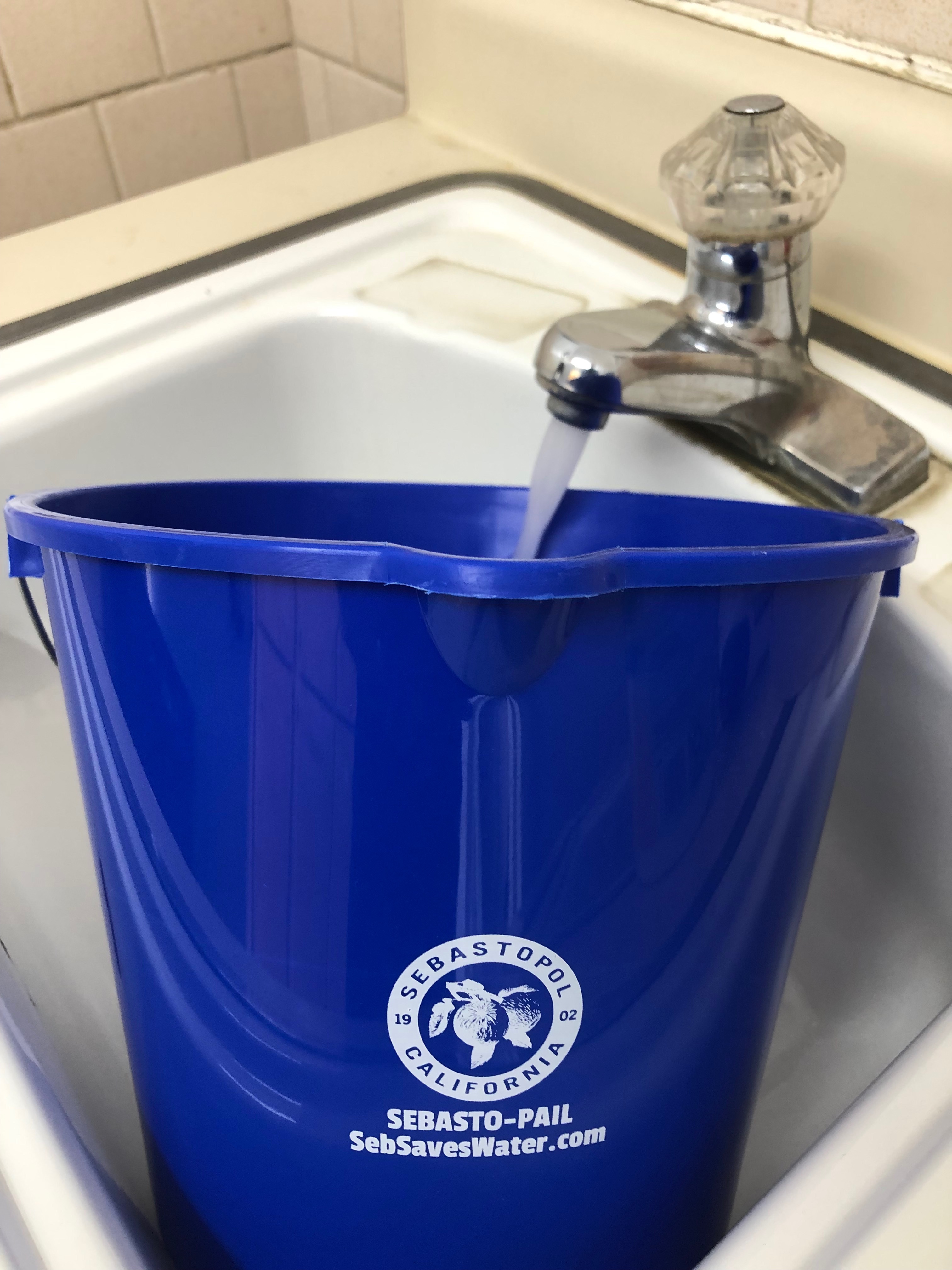 8/18: Get Your Water Saving Sebasto-Pail Now
