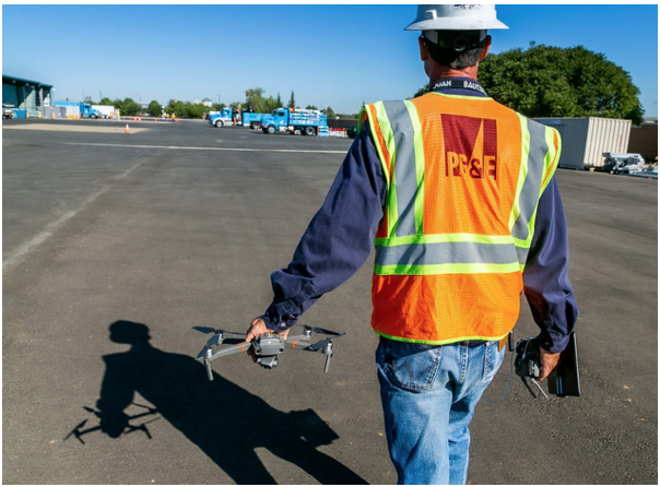 6/30: PG&E Conducting Drone/Helicopter Line Inspections